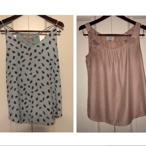 TWO Ann Taylor Loft Tank tops